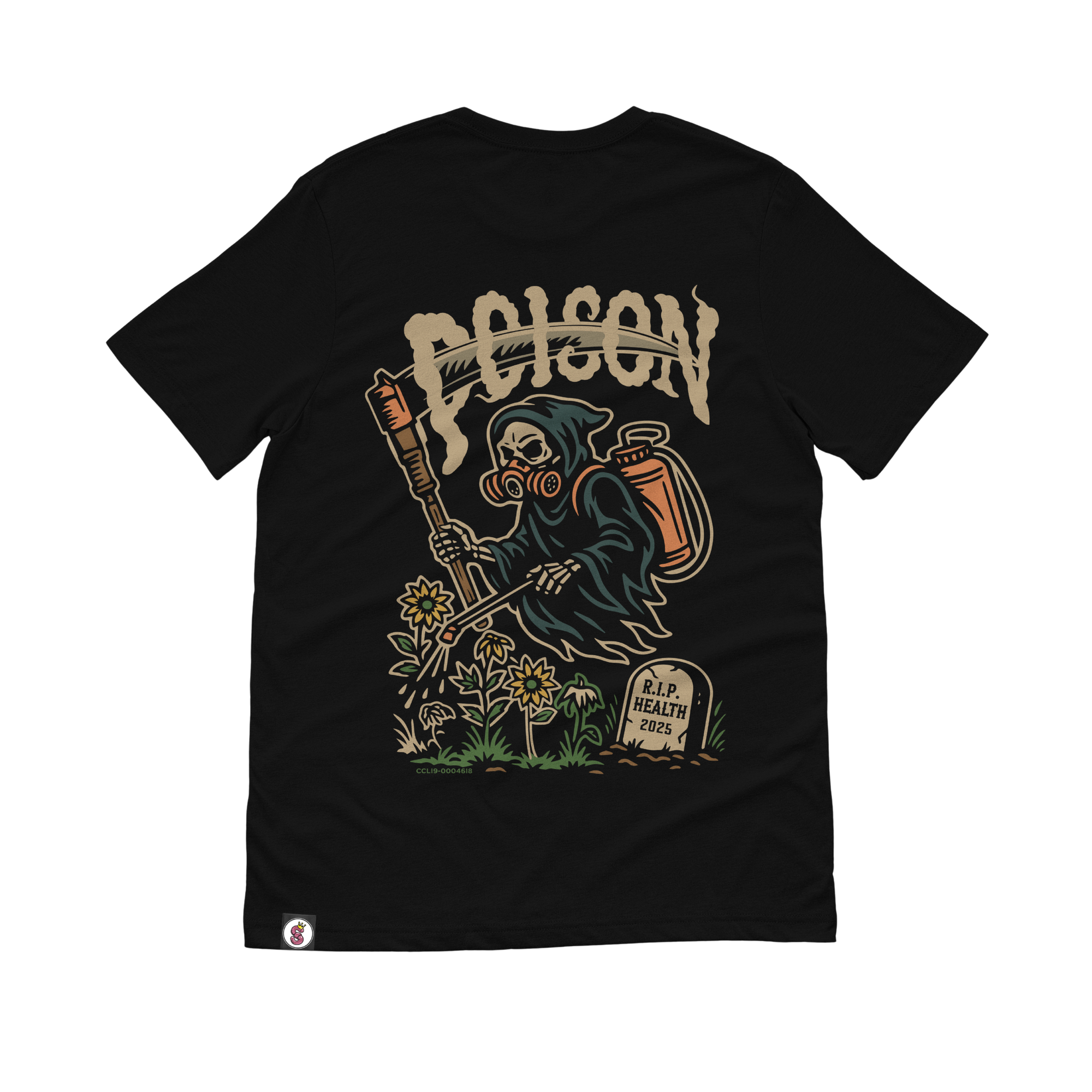 Black Poison Back NTK Tee